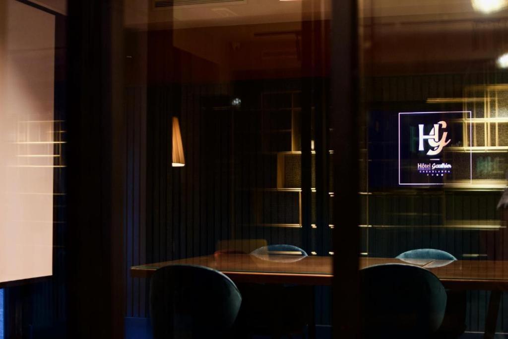 Boutique Hotel Gauthier Restaurant Terrasse Casablanca Exterior foto