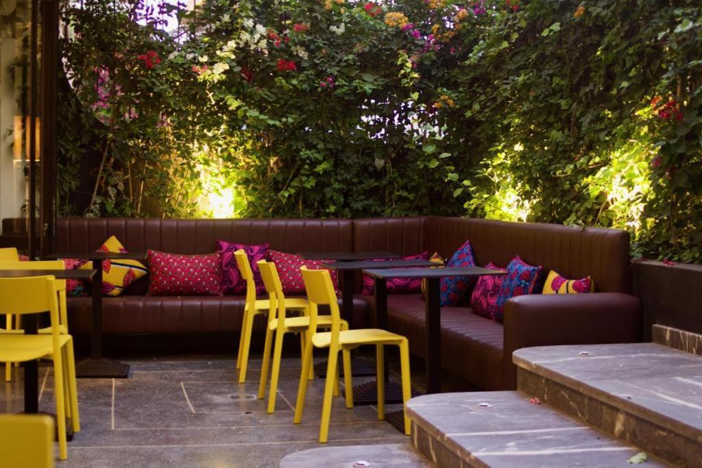 Boutique Hotel Gauthier Restaurant Terrasse Casablanca Exterior foto