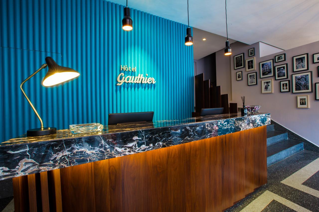 Boutique Hotel Gauthier Restaurant Terrasse Casablanca Exterior foto